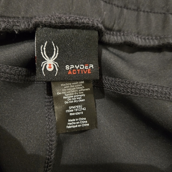 NEW Spyder Active Mens Black Athletic Pants Size XXL - Picture 3 of 15